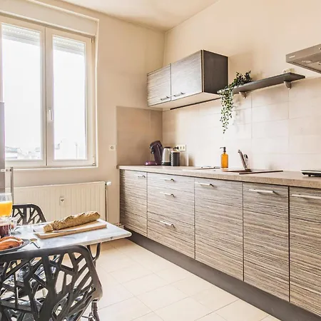 Apartment Lundy - Center - Free Park Reims